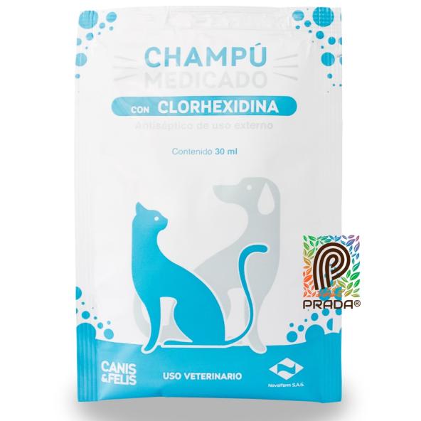 CHAMPU CLORHEXIDINA SOBRE *30ML