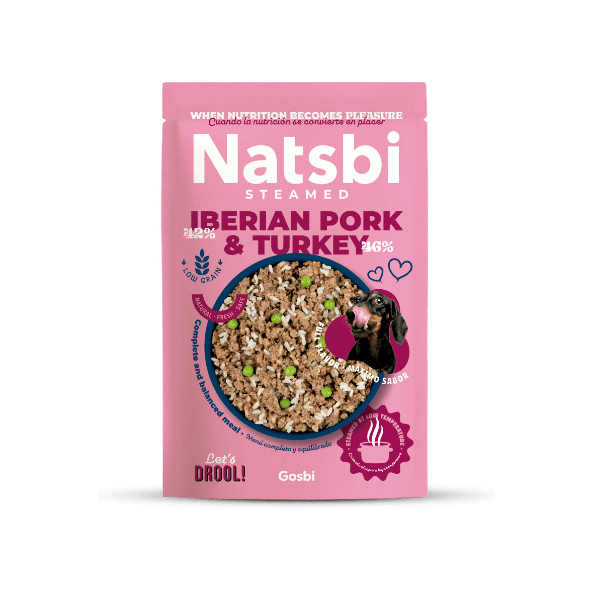 NATSBI STEAMED FISH-IBERIAN PORK TURKEY *200GR