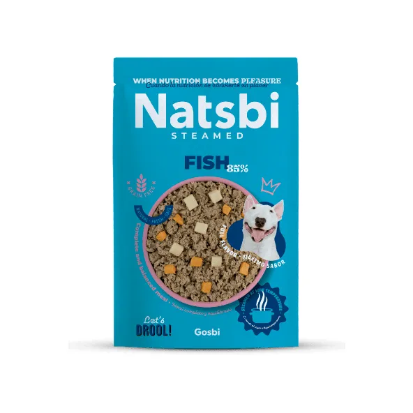 NATSBI STEAMED FISH-IBERIAN PORK TURKEY *200GR