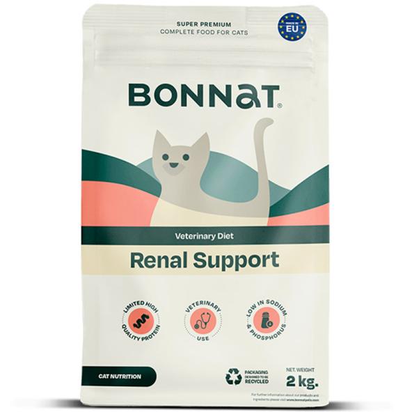 ALIM.BONNAT(VET DIET)FELINE RENAL SUPPORT 2 KG